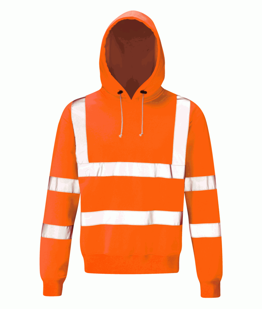 Hi Vis Rail Spec Hoodie (HVHSPR)