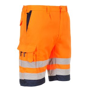 Hi Vis Poly-cotton Shorts