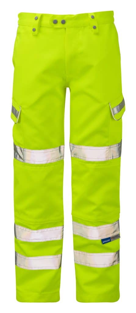 Pulsar Hi Vis Yellow Combat Trousers (P346)