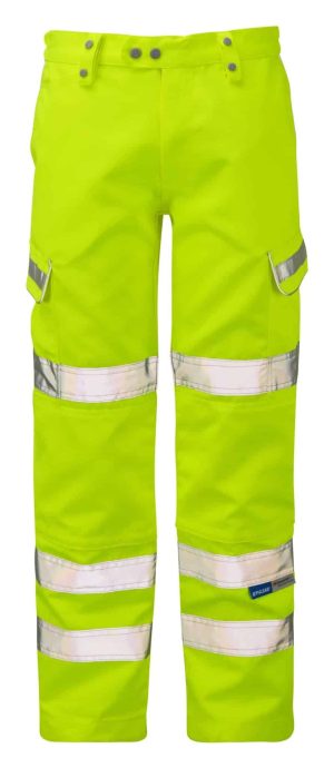 Pulsar Hi Vis Yellow Combat Trousers (P346)