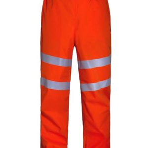 AQUA HI-VIS RIPSTOP BREATHABLE OVER TROUSER ORANGE