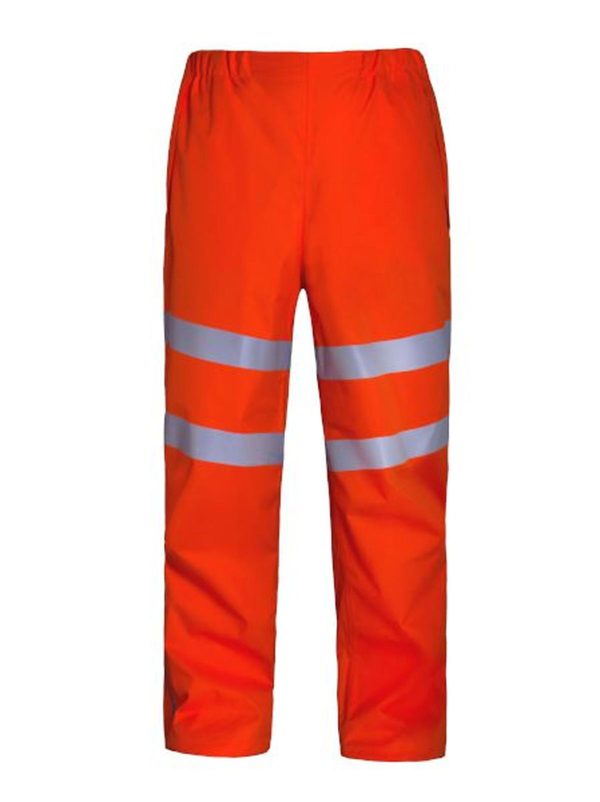 AQUA HI-VIS RIPSTOP BREATHABLE OVER TROUSER ORANGE