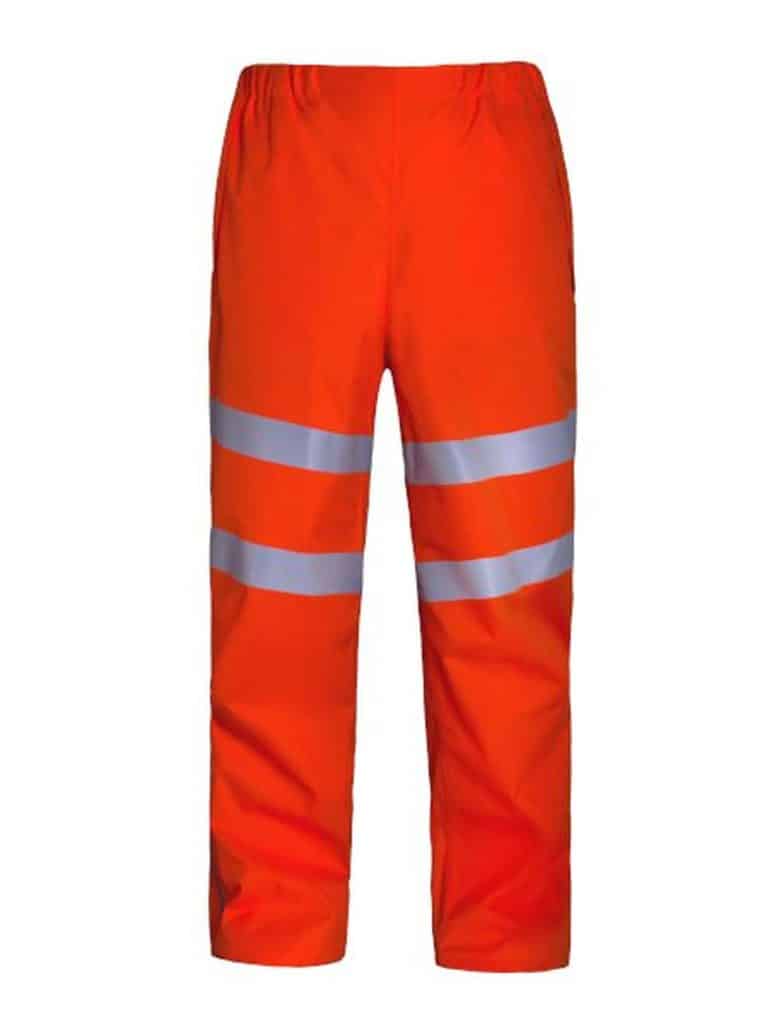 AQUA HI-VIS RIPSTOP BREATHABLE OVER TROUSER ORANGE