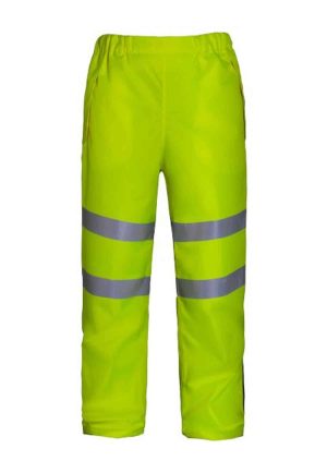 AQUA HI-VIS RIPSTOP BREATHABLE OVER TROUSER YELLOW