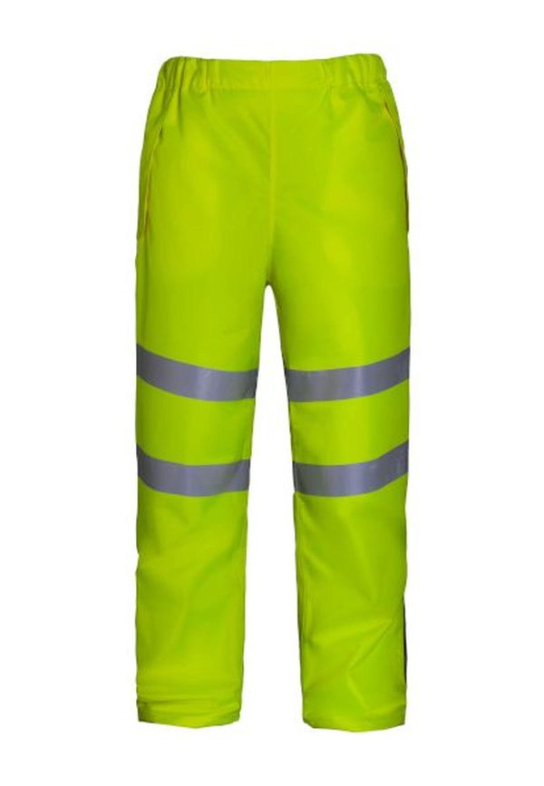 AQUA HI-VIS RIPSTOP BREATHABLE OVER TROUSER YELLOW
