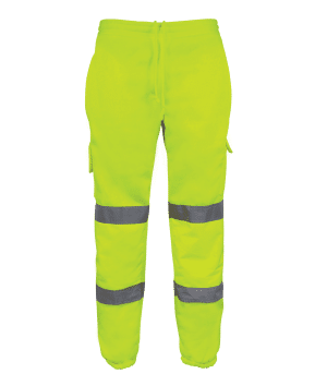 Hi Vis EN471 Yellow Jogging Bottoms