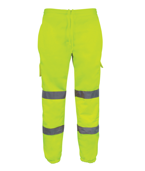 Hi Vis EN471 Yellow Jogging Bottoms