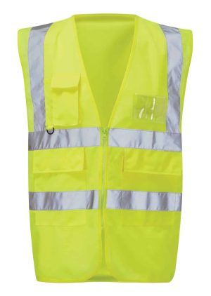 Hi Vis Milanese Executive Waistcoat