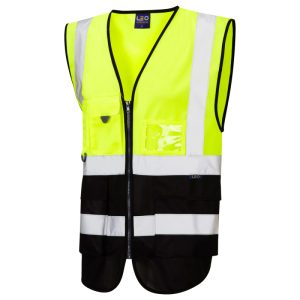 Leo Lynton Class 1 Superior Waistcoat Yellow/Black