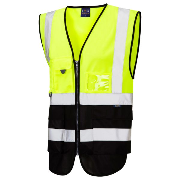 Leo Lynton Class 1 Superior Waistcoat Yellow/Black