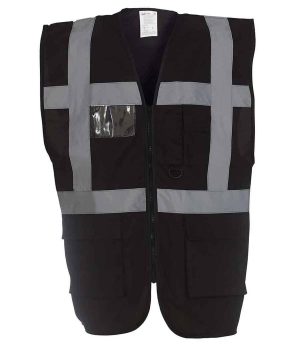 Yoko Executive Waistcoat YK103 (HVW801)