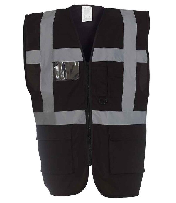 Yoko Executive Waistcoat YK103 (HVW801)