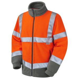 Leo Hartland Class 3 Fleece Jacket Orange