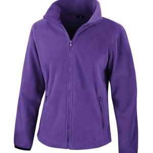 Result Core Ladies Fashion Fit Purple Outdoor Fleece - RS220F
