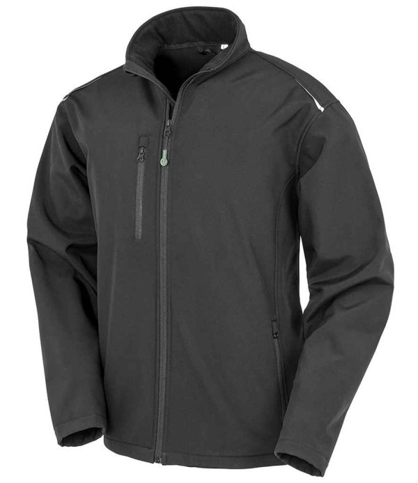 RS900 Result Genuine Recycled Three Layer Printable Soft Shell Jacket