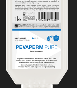 Pevaperm Pure Protection Lotion 1L (Case of 6)
