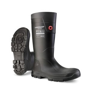 Dunlop Terrapro Full Safety Black Wellington