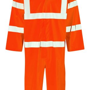 Hi Vis Hydra-Flex Elm Rail Spec Coverall