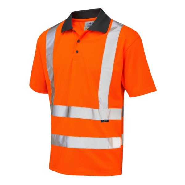 Leo Rockham Rail Spec Coolviz EcoViz Polo Shirt