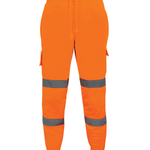 Hi Vis Rail Spec Jogging Bottoms