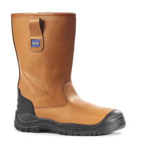 Pro Man Chicago Fur Lined Tan S1P Safety Riggers