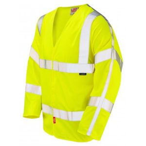 Leo PARKHAM  EcoViz LFS Sleeved Waistcoat (EN 14116) Yellow