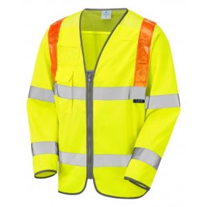 LEO Brace Zipped Waistcoat (Barbrook)