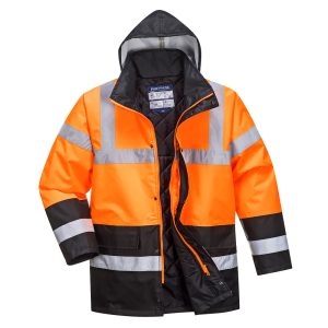 Hi-Vis Contrast Winter Traffic Jacket S467