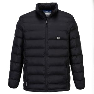 Portwest-Ultrasonic Heated Tunnel Jacket Black S547