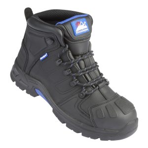Himalayan Storm S3 Black Leather Waterproof Safety Boots (5209)