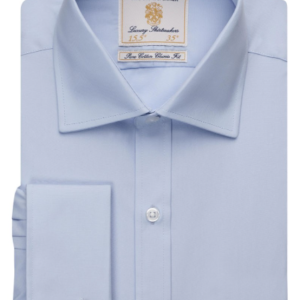 Brook Taverner Chester Classic Fit Long Sleeve Shirt Cotton Poplin