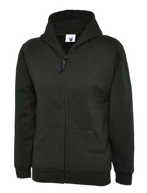 Children's Classic Full Zip Hooded Sweatshirt UC506