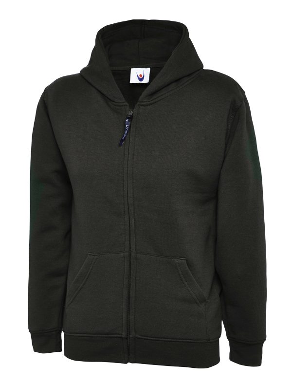 Children's Classic Full Zip Hooded Sweatshirt UC506