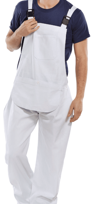 Painter & Decorator White Bib & Brace