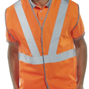 Rail Spec Vest 100% Polyester Orange