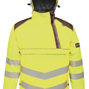 Regatta High Vis Overhead Bomber Jacket TS011 (TRA316) Yellow/Grey