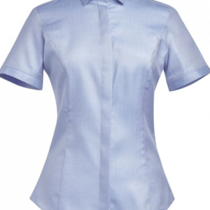 Brook Taverner Chianti Blouse Cotton Herringbone