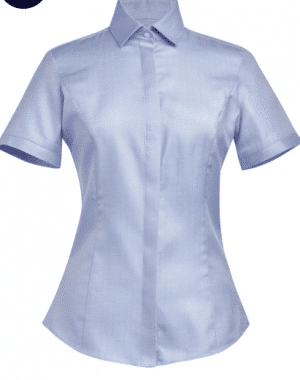 Brook Taverner Chianti Blouse Cotton Herringbone