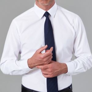 Brook Taverner Vulcan Slim Fit Shirt - White