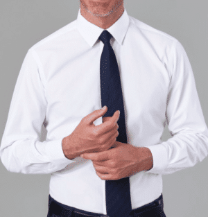 Brook Taverner Vulcan Slim Fit Shirt - White