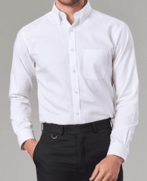 Brook Taverner Whistler Classic Long Sleeve Oxford Shirt