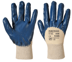 A330 - Nitrile Light Knitwrist (12 Pack)