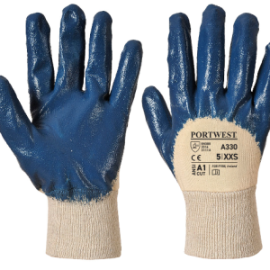 A330 - Nitrile Light Knitwrist (12 Pack)