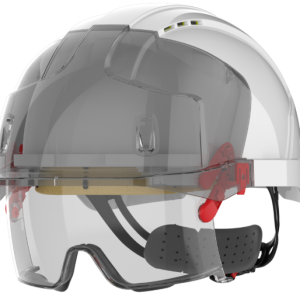 JSP EVO® VISTAlens® Safety Helmet with Integrated Eyewear - Vented