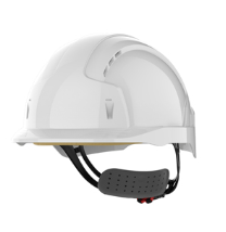 JSP Evolite Safety Helmet - Wheel Ratchet - Vented - White