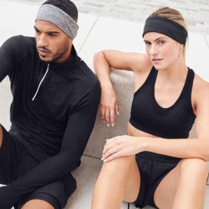 Tombo Running Headband TL690 Black