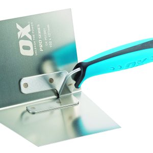 Ox Pro 102 mm X 127mm Dry Wall Internal Corner Trowel