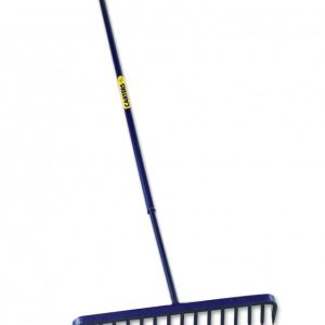 Carters 16T Round Tarmac Rake Steel Shaft