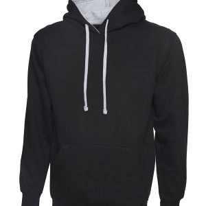 Uneek Contrast Hooded Sweatshirt - UC507