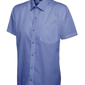 Uneek Mens Poplin Half Sleeve Shirt UC710